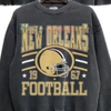 New Retro Style Varsity All Team Football Crewneck Sweatshirt by Dog Mom Hat