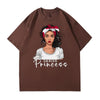 Women’s Danish Princess Tee - Denmark Flag Souvenir Shirt, Scandinavian Pride Apparel