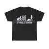 "Evolution Simp" Funny Graphic T-Shirt - Absurdist Meme Culture Unisex Cotton Tee, Ironic Statement Shirt