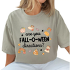 "Are You Fall-O-Ween Directions?" T-Shirt – Funny Halloween Pun Tee by Dog Mom Hat