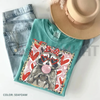 Wild Love Raccoon Tee – Leopard Print Heart Trash Panda Shirt by Dog Mom Hat