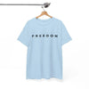 Charlie Kirk "Justice & Freedom" T-Shirt - Political Quote Tee, Unisex Fan Apparel