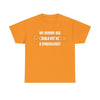 "My Hungry Ah Could Not Be a Gynecologist" T-Shirt - Funny Medical Humor Tee, Gift for Doctors & Nurses