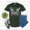 Christmas Reindeer Shirt – Unisex Satirical Political Holiday Tee by Dog Mom Hat