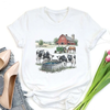 Vintage 90s Farm T-Shirt – Retro Country Barn Life Graphic Tee by Dog Mom Hat