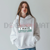 "Wait For Me I Have Little Legs" Funny Hoodie by Dog Mom Hat