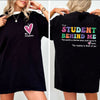 Cute Heart & Letter T-Shirt for Women - Casual Graphic Tee, Stylish Short Sleeve Top