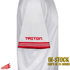 Baseball Seam Cross HyperMAX Short Sleeve Hoodie by Seamhead Swag