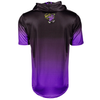 Bat Flips Baseball HyperMAX Short Sleeve Hoodie NEON by Seamhead Swag