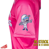 Daddy Hacks Baseball HyperMAX Short Sleeve Cotton Candy Hoodie by Seamhead Swag