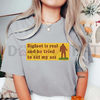 "Bigfoot Is Real" Funny Meme Shirt by Dog Mom Hat