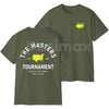 2026 Masters Tournament Shirt – Augusta 92 Years National Golf Tee with Champions List 1934–2026, Premium 100% Cotton Sports History Top, Soft Lived-In Heavyweight Green Jacket Shirt, Made in USA