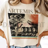 Artemis II Around The Moon Vintage T-Shirt by Dog Mom Hat