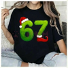 Unisex Funny Gen Z Pop 67 Meme T-Shirt by Dog Mom Hat