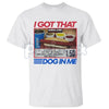 "I Got That Dog In Me Combo Hot Dog 1.50" Funny 4th Of July T-Shirt - Absurd Viral Meme Tee, Costco Hot Dog Humor Shirt, Unconventional Patriotic Apparel