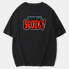 Let’s Get Spooky T-Shirt – Funny Halloween Graphic Tee, Unisex Fall Shirt for Ghost Season & Costume Parties by Dog Mom Hat