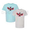 Point Pleasant Cryptid Christmas T-Shirt by Dog Mom Hat