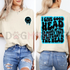 "Not Right In The Head" Funny Sarcastic T-Shirt by Dog Mom Hat