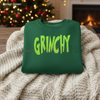 Cozy Grinchy Christmas Hater Pullover by Dog Mom Hat