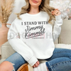 "I Stand With Jimmy Kimmel" T-Shirt – Free Speech Sweatshirt by Dog Mom Hat