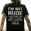 "I'm Not Rude, I Have Social Anxiety" T-Shirt by Dog Mom Hat