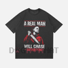 Men's Scary Halloween Shirt – Horror Movie Tee, Serial Killer T-shirt by Dog Mom Hat