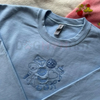 Sabrina Carpenter Inspired Embroidered Sweatshirt – "Nonsense" Pop Star Crewneck Fan Apparel by Dog Mom Hat