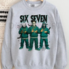 funny "Six Seven" 67 Halloween Shirt | Slasher Movie Killers Sweatshirt by Dog Mom Hat