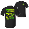 Dropping the Hammer Chevy T-Shirt – Retro 90s Stock Car Racing Neon Green Speed Track Tee by Dog Mom Hat