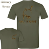 Minimalist Turkey Hunting T-Shirt by Dog Mom Hat
