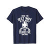 "I Have the Best Wife" Humor T-Shirt – Funny Husband Gift, Summer Casual Tee by Dog Mom Hat