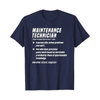 Maintenance Technician Definition T-Shirt by Dog Mom Hat