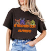 "5 Noches Con Alfredo" T-Shirt - Retro Horror Gaming Tee, Five Nights At Freddy's Inspired Apparel
