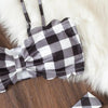 New Trend Black And White Bikini Set Swimsuit Women Bikini Swimwear Female Halter Top Bathing Suit Swimming Wear Bikini High Cut Swimsuit High by Stevvex