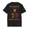 Me Dicen El Asesino Por Ahi Shirt – Horror Movie Villains, Accordion Tee, Jason, Freddy, Ghostface, Michael Myers by Dog Mom Hat