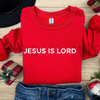 JESUS IS LORD Sweatshirt – Bold Christian Faith Statement Religious Scripture Jumper by Dog Mom Hat
