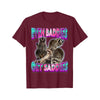 "Even Baddies Get Saddies" Meme Tee - Unisex Raccoon T-Shirt, Oddly Specific Viral Shirt