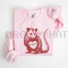 Possum Valentines Sweatshirt by Dog Mom Hat