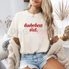 Rebellious Attitude Graphic Tee – Bold Gothic Letter Print Shirt by Dog Mom Hat