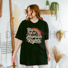 "Big Fan of Human Rights" Aesthetic Retro Shirt by Dog Mom Hat