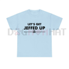 "Let's Get Jeffed Up" Faded Beer T-Shirt by Dog Mom Hat