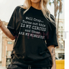 "This Is My Circus" Funny T-Shirt by Dog Mom Hat