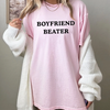"Boyfriend Beater" Graphic Ribbed Tee by Dog Mom Hat