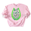 "NOT LUCK JUST GOD" Horseshoe Sweatshirt by Dog Mom Hat
