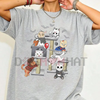 Funny Cat Horror Movies T-Shirt – Cute Halloween Cat Lovers Matching Tee by Dog Mom Hat