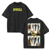 Retro Comic-Inspired T-Shirt – Vintage Washed Invincible Oversized Unisex Tee