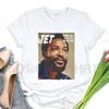Marvin Gaye Abstract Paintings T-Shirt – Kenny Pickett Designs Cotton Casual Tee by Dog Mom Hat