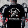 "Who Left The Bag Of Idiots Open" Funny T-Shirt - Monkey Graphic Tee, Sarcastic Menswear Top