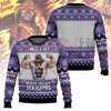 "The Cream of The Crop" Funny Ugly Sweater – Premium Christmas Gift for Friends & Family by Dog Mom Hat