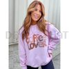 Yarn & Coffee Lover Graphic Top Sweatshirt by Dog Mom Hat